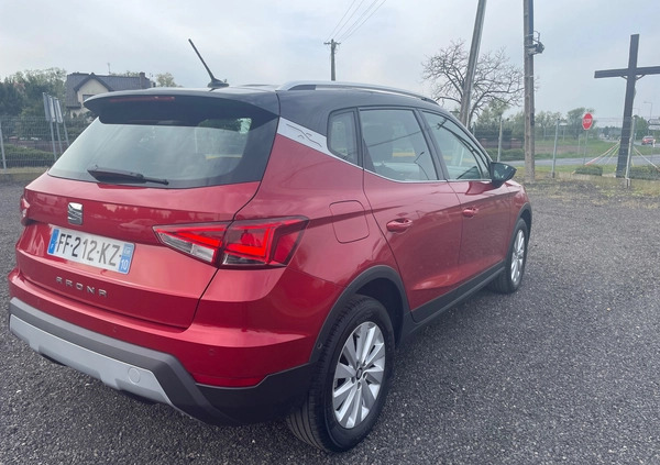 Seat Arona cena 56500 przebieg: 166000, rok produkcji 2019 z Grodzisk Mazowiecki małe 497